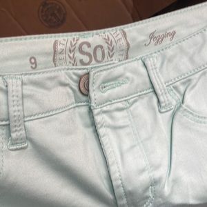 So Mint Jeggings